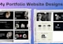 design professional portfolio website, CV resume, ads design